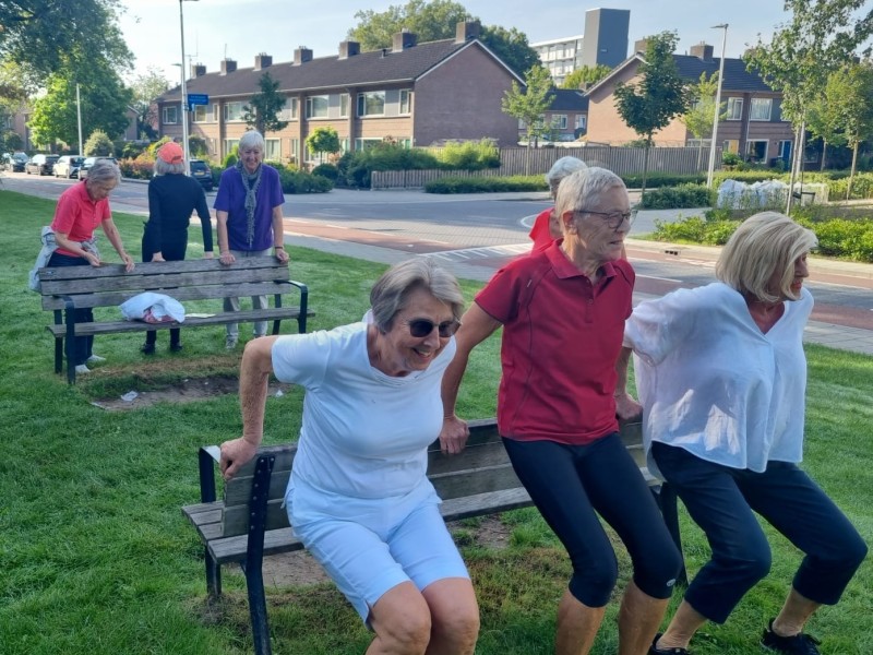 Ouderen in beweging in Woensel-Zuid