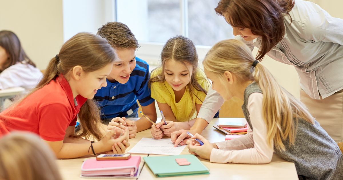 Vrolijkheid in de klas