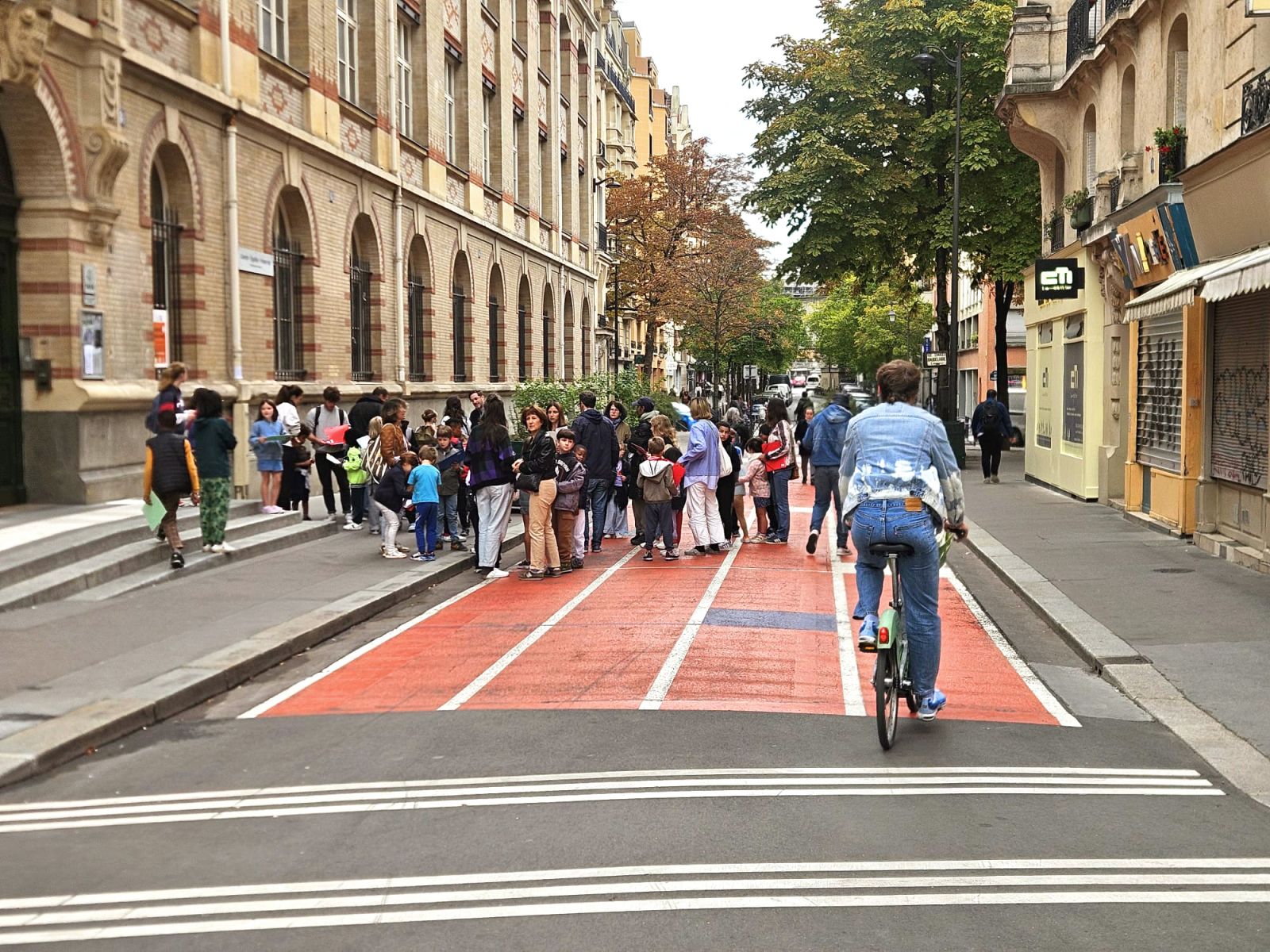 Parijse schoolstraat Parijse schoolstraat